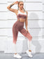OMBRE RACER YOGA SET - pink kangaroo yoga