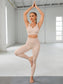 SUPER STRETCH YOGA SET - pink kangaroo yoga