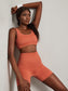 SOLID COMFORT FITNESS SET - pink kangaroo yoga