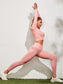ALL COMFORT FITNESS SET - pink kangaroo yoga