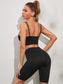 DOUBLE STRAP FITNESS SET - pink kangaroo yoga