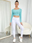 HONEYCOMB TEXTURED SPORTS TOP - pink kangaroo yoga