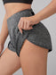 SOLID DOLPHIN SHORTS - pink kangaroo yoga