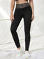 MESH INSERT LEGGINGS - pink kangaroo yoga