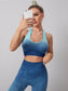 OMBRE PRINT YOGA SET - pink kangaroo yoga