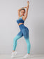 OMBRE PRINT YOGA SET - pink kangaroo yoga