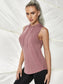DRAWSTRING HOODED TOP - pink kangaroo yoga