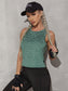 TWIST CUTOUT TANK - pink kangaroo yoga