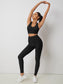 HONEYCOMB TEXTURED FITNESS SET - pink kangaroo yoga