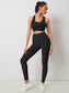 HONEYCOMB TEXTURED FITNESS SET - pink kangaroo yoga