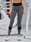 CONTRAST SPORTS LEGGINGS - pink kangaroo yoga