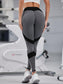 CONTRAST SPORTS LEGGINGS - pink kangaroo yoga