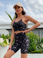 FLORAL FITNESS SET - pink kangaroo yoga