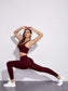 RACER BACK YOGA SET - pink kangaroo yoga
