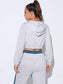 COLORBLOCK SPORTS HOODIE - pink kangaroo yoga