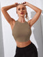 TIE BACK SPORTS TOP - pink kangaroo yoga