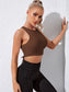 TIE BACK SPORTS TOP - pink kangaroo yoga