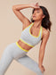 COLORBLOCK SEAMLESS FITNESS SET - pink kangaroo yoga
