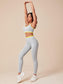 COLORBLOCK SEAMLESS FITNESS SET - pink kangaroo yoga