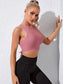 TIE BACK SPORTS TOP - pink kangaroo yoga