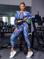 ALLOVER PRINT FITNESS SET - pink kangaroo yoga