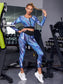 ALLOVER PRINT FITNESS SET - pink kangaroo yoga