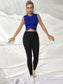 SLIM FIT SPORTS TOP - pink kangaroo yoga