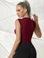 SLIM FIT SPORTS TOP - pink kangaroo yoga