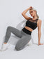 SOFT HONEYCOMB FITNESS SET - pink kangaroo yoga
