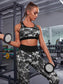 MARBLE FITNESS SET - pink kangaroo yoga