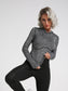 BREATHABLE HOOD TOP - pink kangaroo yoga