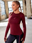 SOLID CUTOUT SPORTS TOP - pink kangaroo yoga