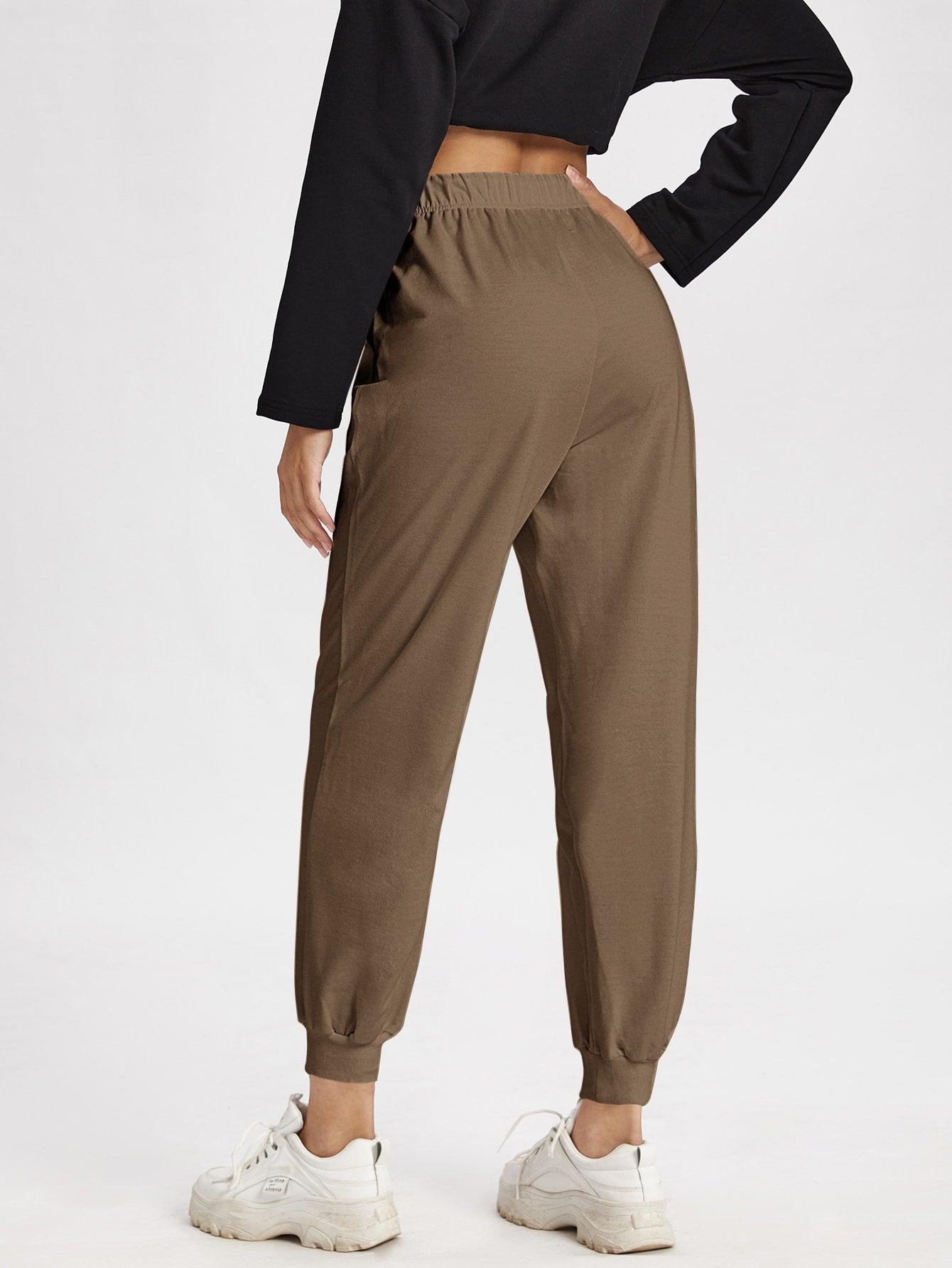BREATHABLE SPORTS PANTS - pink kangaroo yoga