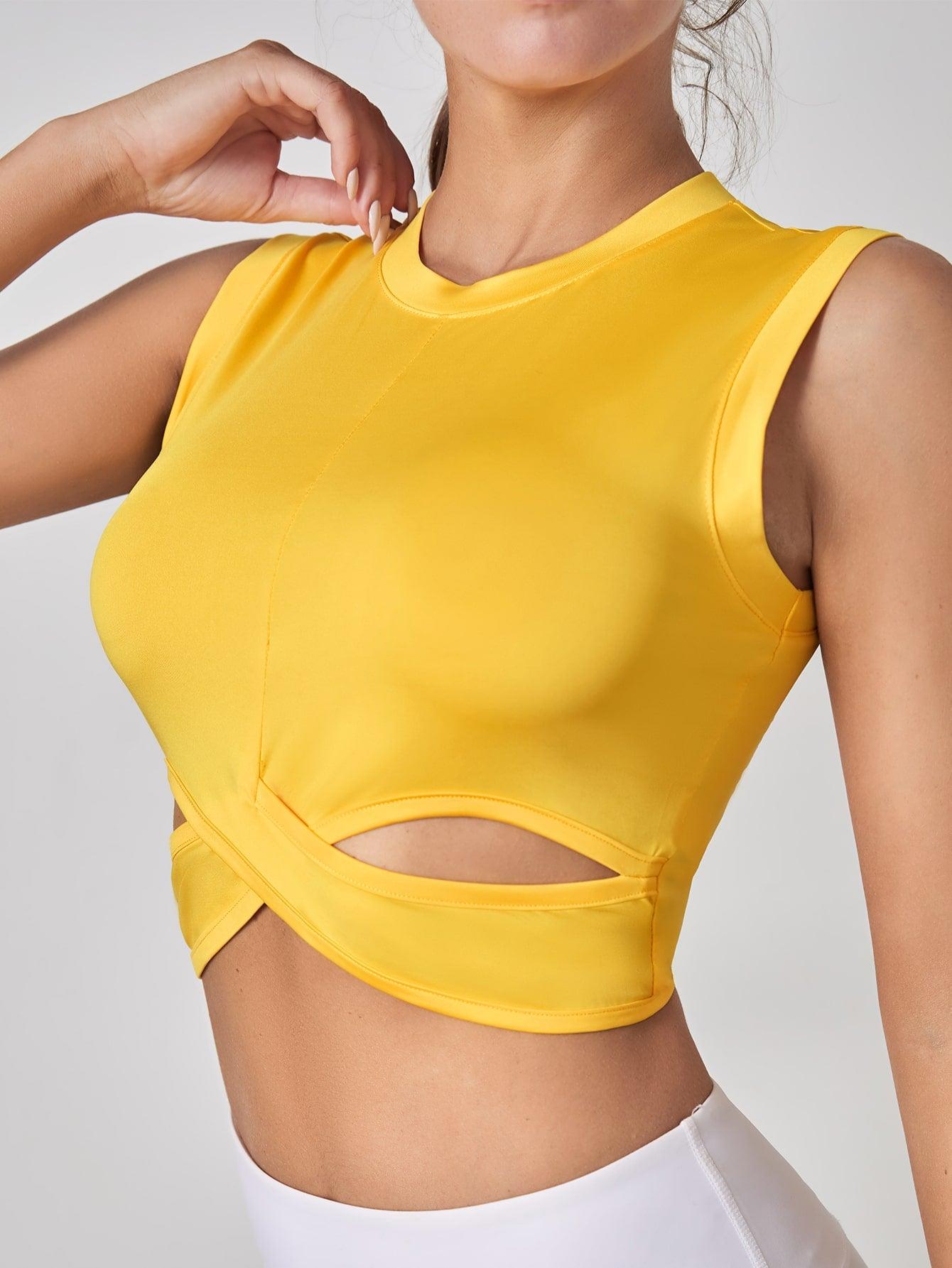SLIM FIT SPORTS TOP - pink kangaroo yoga