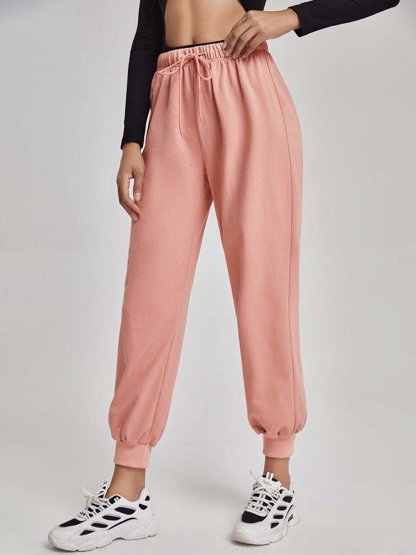 BREATHABLE SPORTS PANTS - pink kangaroo yoga