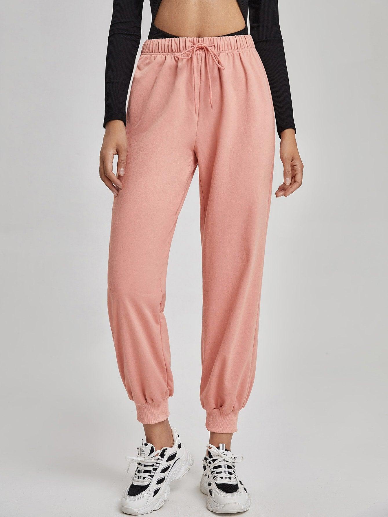 BREATHABLE SPORTS PANTS - pink kangaroo yoga
