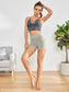 BREATHABLE SPORTS SHORTS - pink kangaroo yoga