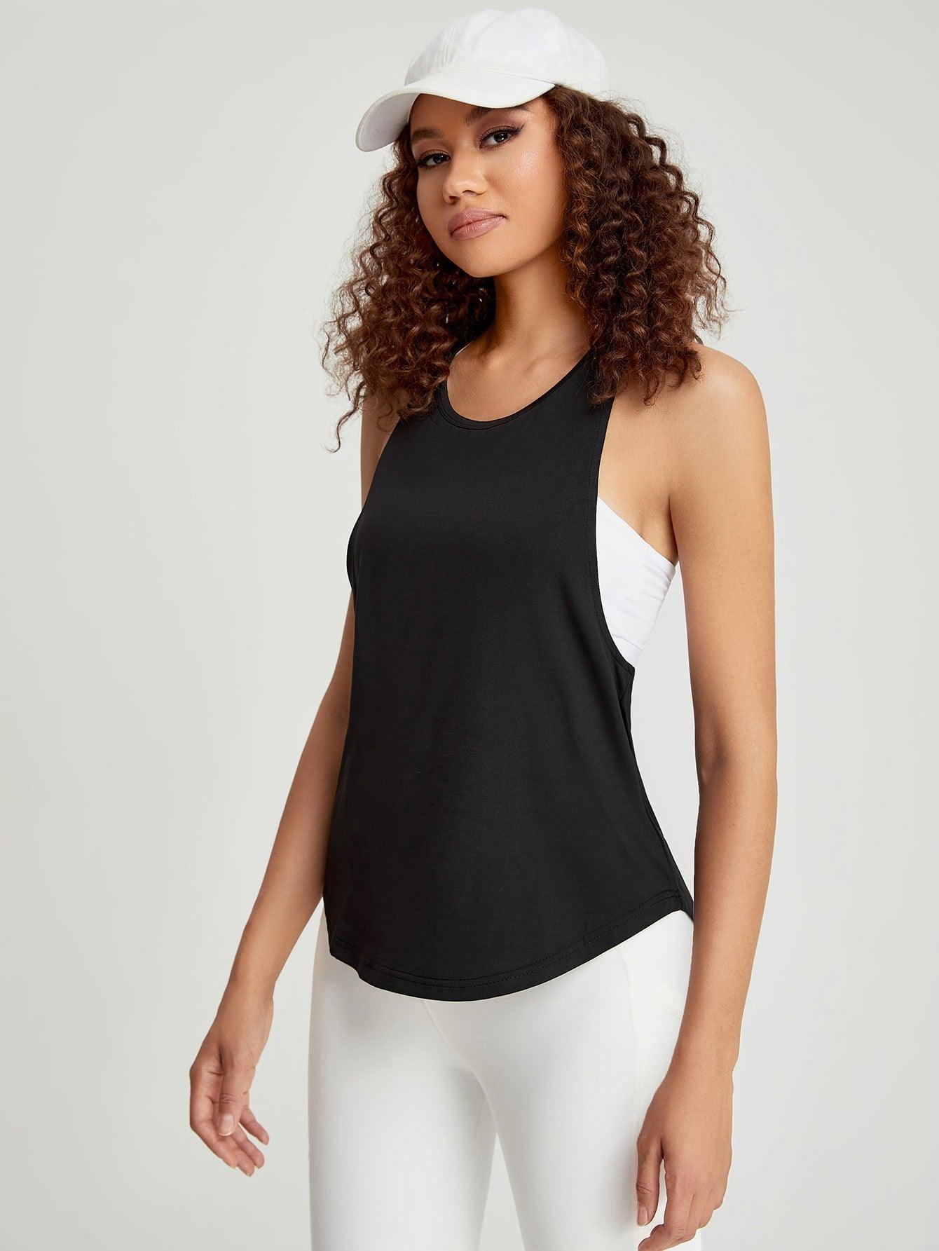 BREATHABLE TANK TOP - pink kangaroo yoga
