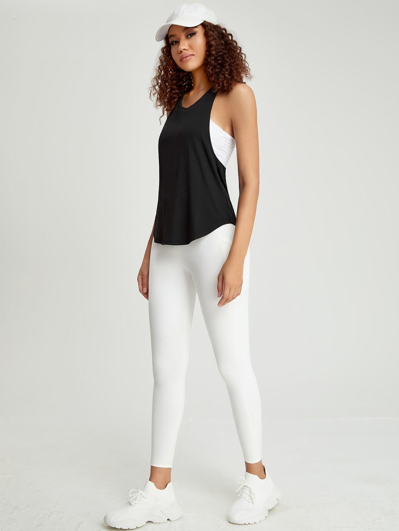 BREATHABLE TANK TOP - pink kangaroo yoga