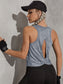 TWIST IT TANK TOP - pink kangaroo yoga