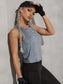 TWIST IT TANK TOP - pink kangaroo yoga