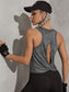 TWIST IT TANK TOP - pink kangaroo yoga