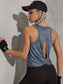 TWIST IT TANK TOP - pink kangaroo yoga