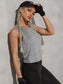 TWIST IT TANK TOP - pink kangaroo yoga