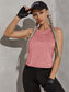 TWIST IT TANK TOP - pink kangaroo yoga