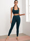BREATHABLE CRISS CROSS SET - pink kangaroo yoga