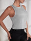 TWIST CUTOUT TANK - pink kangaroo yoga