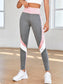 COLORBLOCK LEGGINGS - pink kangaroo yoga