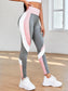 COLORBLOCK LEGGINGS - pink kangaroo yoga