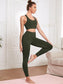 RACER BACK YOGA SET - pink kangaroo yoga